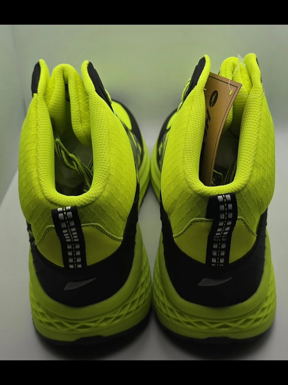 Hi-Tec Neon Yellow and Black Trail Boots